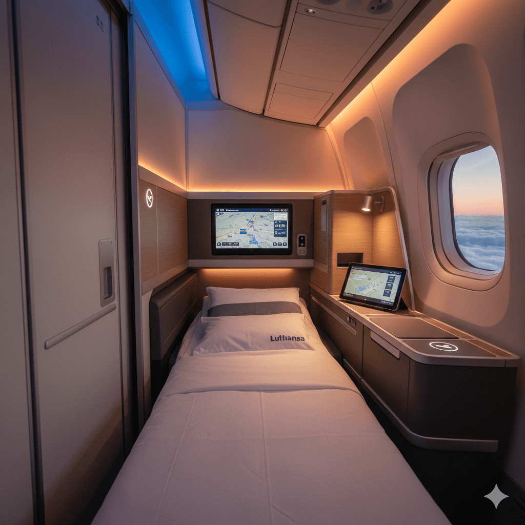 Lufthansa peut enfin proposer sa classe affaires Allegris sur Boeing 787